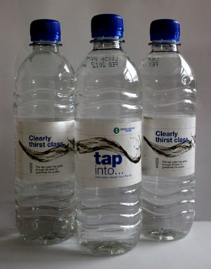 tap into bottled tap water