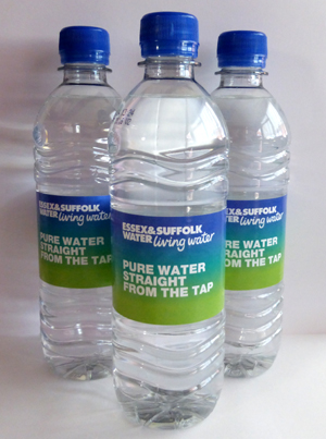 bottled tap water